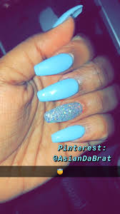 See more ideas about acrylic nails, nails, blue acrylic nails. Neon Blue Acrylic Nails Nail And Manicure Trends