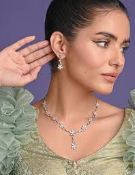 Buy Premium 925 Sterling Silver Necklace Sets for Women