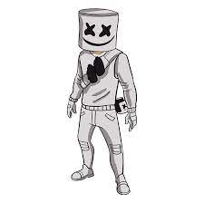 How to draw marshmello step by step in fortnite? How To Draw Marshmello From Fortnite Really Easy Drawing Tutorial