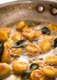 Easy Pumpkin Gnocchi With Sage Butter Sauce Recipe Gnocchi Recipes Homemade Pumpkin Gnocchi Gnocchi Recipes
