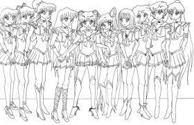 Check spelling or type a new query. Sailor Moon Team Coloring Pages Ferrisquinlanjamal