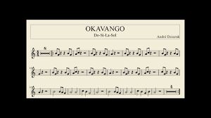Aquí encontrarás un gran número de partituras musical para piano, flauta, guitarra, saxo, violín o. Okavango Partitura Do Si La Sol Sheet Music Music