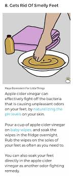 Naturalremedies Using Apple Cider Vinegar For Smelly Feet Smelly Feet Remedies Apple Cider Vinegar For Skin Smelly Feet