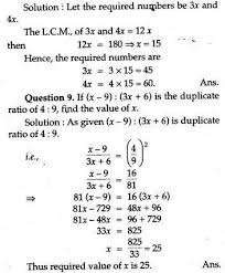 Icse Solutions For Class 10 Mathematics Ratio And Proportion A Plus Topper Thirdproportionalformula Ratios And Proportions Mathematics Solutions