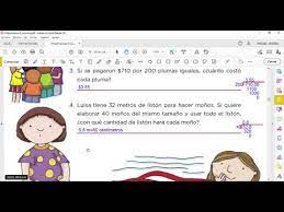 Maybe you would like to learn more about one of these? Libro De Matematicas 5 Grado 2020 Contestado Desafios Matematicos 5 P 58 62 Youtube
