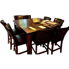 counter height dining table w/ 8 chairs