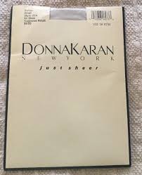 donna karan new york just sheer burlap pantyhose s 224 bw