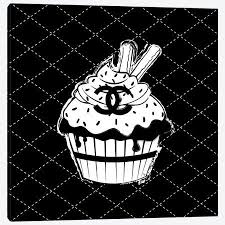 Maybe you would like to learn more about one of these? Chanel Cupcake Canvas Print By Martina Pavlova Icanvas In 2021 Canvas Prints Canvas Art Prints Chanel Cupcakes