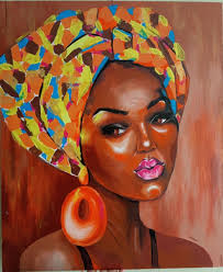 African Wall Art in Art Paintings for sale
