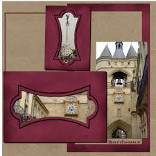 Bordeaux Azza Baroque Png