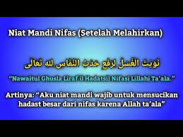 Cara mandi nifas selepas 44 hari. Cara Mandi Nifas Selepas 44 Hari