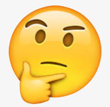 This is proven by the characteristic rubbing of the chin, which is a recognized. Emoji Hmm Curious Emoji Free Transparent Png Download Pngkey