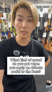 What happens to the sound when you use effects