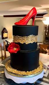 1 Tier Black And Gold Square Cake Fault Line Cake Geode Cake Cake Tutorial Geometric Cake