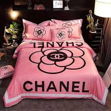 Parure De Lit 2 Pieces In 2020 Chanel Room Bed Linens Luxury Chanel Bedding