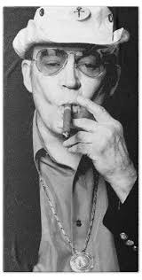 Hunter s Thompson #10 Beach Towel