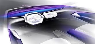Volkswagen Id Crozz Concept Previews Third Member Of Electric Family Volkswagen Concept Design Car Interior