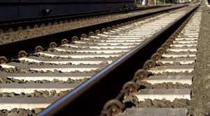 Close Up Metal Railroads Rails Railway Railway Line Railway Track Rocks Steel Stones Tracks Train Train