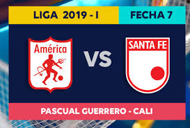 Santa fe scored 13 times at least 1 goal in total 19 matches against america de cali. America De Buen Presente Enfrenta A Un Santa Fe Que Quiere Levantar Cabeza Win Sports