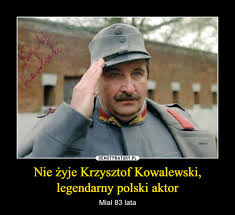 Krzysztof kowalewski urodził się 20 marca 1937 roku. Mjbx1sbesjfytm