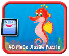 Select an image and ready yourself for … Cartoon Seahorse 6 Piece Online Jigsaw Puzzle For Kids Jigsaw Puzzles For Kids Puzzles For Kids Jigsaw Puzzles