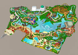 Pobierz zdjęcie stockowe sewilla mapa, widok satelitarny, miasto, hiszpania. Map And Theme Areas Isla Magica Theme Park Sevilla