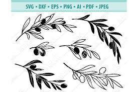 Download Olive Branch Svg Olive Svg Olive Clipart Dxf Png Eps 841763 Cut Files Design Bundles