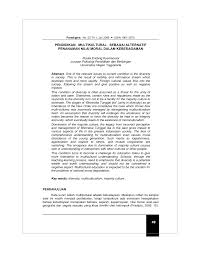 Nilai murni masyarakat malaysia pendidikan moral forum 1. Https Media Neliti Com Media Publications 154935 Id Pendidikan Multikultural Sebagai Alterna Pdf