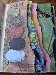 Ripped Pages Art Journal Gcse Art Sketchbook Sketch Book