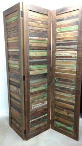 Paravent Raumteiler Trennwand Massiv Altholz Holz Bunt Spanische Wand Vintage Trennwand Holz Paravent Raumteiler Trennwand