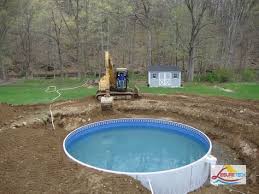 Installateur piscine hors sol bois. Putting Aboveground Pool In The Ground Above Ground Pool Installation Supplies Q Amenagement Piscine Hors Sol Piscine Hors Sol Bois Piscines Faites Maison