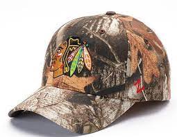 Zephyr Chicago Blackhawks Staple Realtree Camo Snapback Cap Snapback Cap Blackhawks Chicago Blackhawks