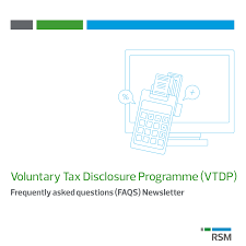 Special voluntary disclosure programme malaysia. Voluntary Tax Disclosure Programme Vtdp