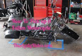 How To Lift A Motorcycle Motorcycle Safety Motorcycle Bike Safety