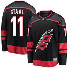 Browse our selection of hurricanes jerseys in all the sizes, colors. Youth Fanatics Branded Jordan Staal Black Carolina Hurricanes Breakaway Alternate Jersey