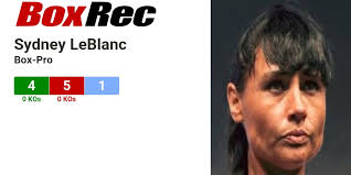BoxRec: Sydney LeBlanc