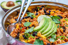 All of my recipes includes real everyday ingredients, that i can prepare quickly and leaves me with and everyone has been asking me for more information, a meal planning guide, more recipes, and a. This Taco Cauliflower Rice Skillet Is Bursting With Flavor Clean Food Crush