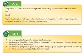 Kami dari percetakan digital printing kasima grafika bermaksud membantu lembaga ra, tk atau paud dalam menentukan visi misi dengan memberikan contoh visi misi sekolah ra. Visi Dan Misi Keperawatan Lahat Poltekkes Palembang