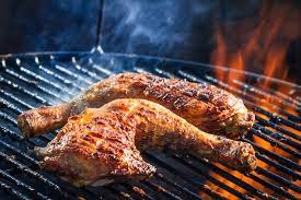 Season the chicken however you like it, then place the thighs on the grill, paying careful attention to the temperature use a grill brush to clean off the grill grates before cooking chicken. How To Make Grilled Chicken Legs Marinade Recipe Taste Of Home