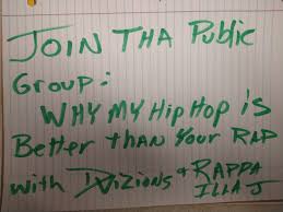 To do that you need to know what a bar is (in musical terms). Music Why My Hip Hop Is Better Than Your Rap With The Dvious Vizionary Home Facebook