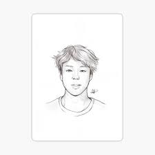 Youneverwalkalone taehyung doodle bts btsfanart. Jimin Bts Fanart Love Yourself Highlight Real Umbrella Watercolour Sticker By Maudepelletier Redbubble