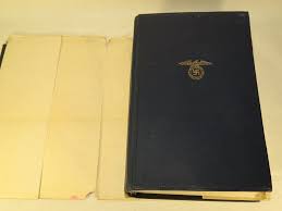 The book details hitler's childhood, the betrayal of germany in world war i, the desire for revenge against france, the need for lebensraum for the german people, and the means by which the. Adolf Hitler Mein Kampf Original Ausgabe 721 725 Auflage Von 1942