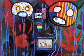 Adrian stimson's sick and tired, part of witnesses at the belkin art gallery, includes windows and an infirmary bed from the old sun. The Woodlands School Of Canadian Native Art