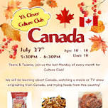 YA Clover Culture Club: Canada
