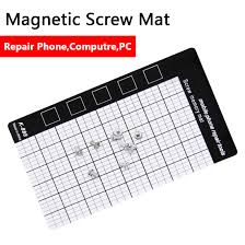 Us 1 18 14 Off Magnetic Working Pad Magnetic Screw Mat Memory Chart Work Pad Mobile Phone Repair Tools 145 X 90mm Hand Tool Set In Hand Tool Sets