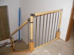 This rail has a cherry finish that matches the other fusion red oak stair parts. Installing Burbidge Fusion System Stair Parts General Joinery Buildhub Org Uk