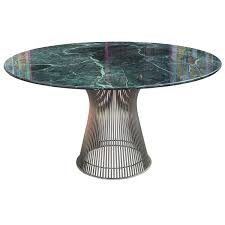 Iconic Warren Platner Dining Table With Green Marble Top Platner Dining Table Marble Top Dining Table Warren Platner Dining Table