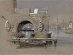 Fishing boats in the Monsoon, northern part of Bombay Harbour | John Johnson | Bentley, C. | Stanfield, Clarkson Frederick (R.A.) | V&A Explore The Collections