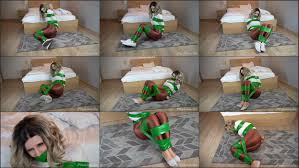 Pinkieneko - Taped Up with Sticky Green Tape, Pinkieneko Bondage Store at  General - Download or watch online Bondage Video | bondage-me.cc