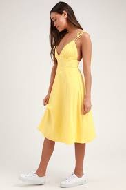 Cute Summer Dresses For Women Affordable Trendy Fashions Latest Styles Of Cute Summer Party Dress Yellow Midi Dress Yellow Dress Outfit Yellow Beach Dress